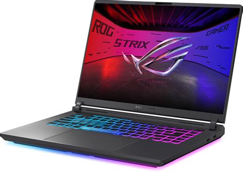 ASUS ROG Strix G16|G615LW-U93210G0W|16'' WQXGA|Gray|Ultra 9 275HX|32GB DDR5-SO-DIMM|1TB PCIE SSD|RTX 5080 16GB|ROG BACK|WN11H